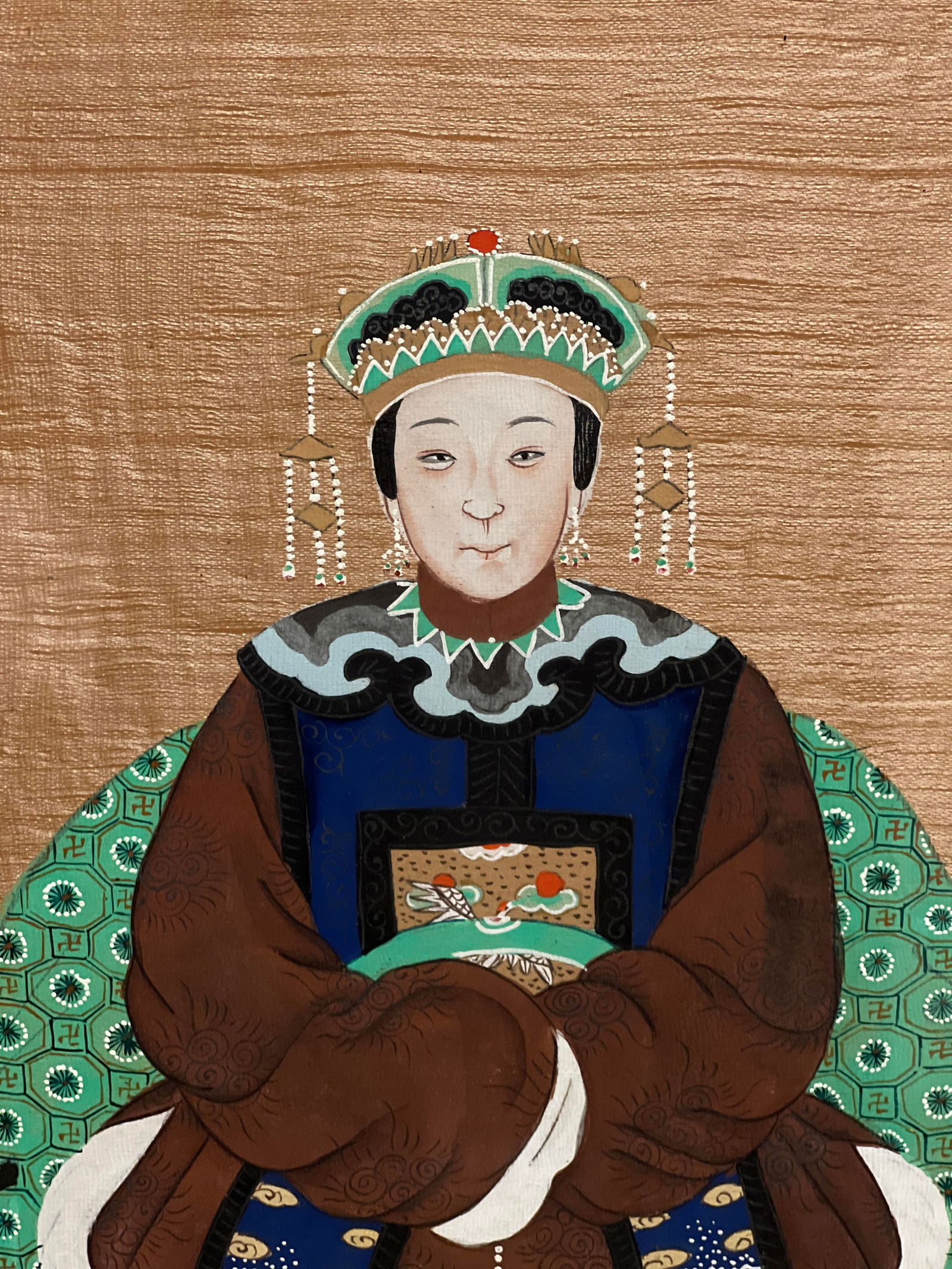 Framed Chinese School, Manchu - 2