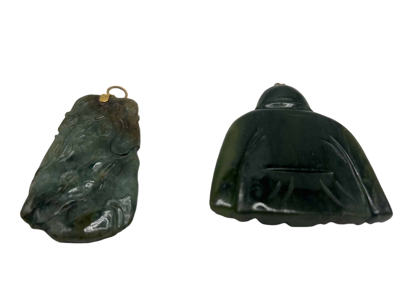 Five Jade Carving Pendants - 2