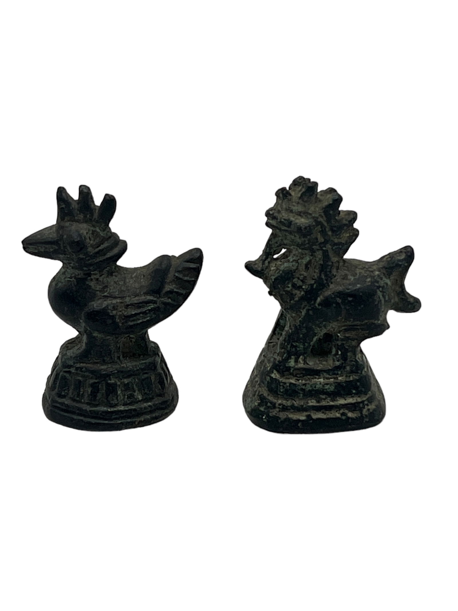 Two Bronze Seals / Weight Bronze - 3