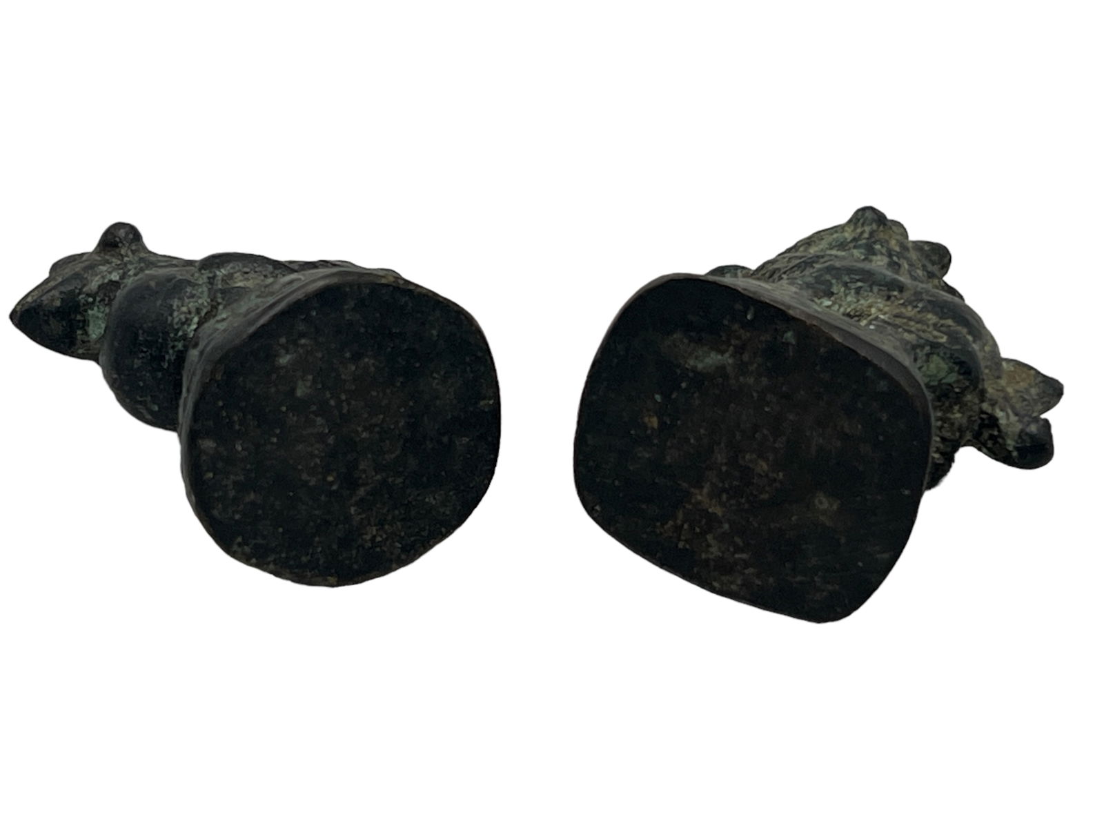 Two Bronze Seals / Weight Bronze - 4