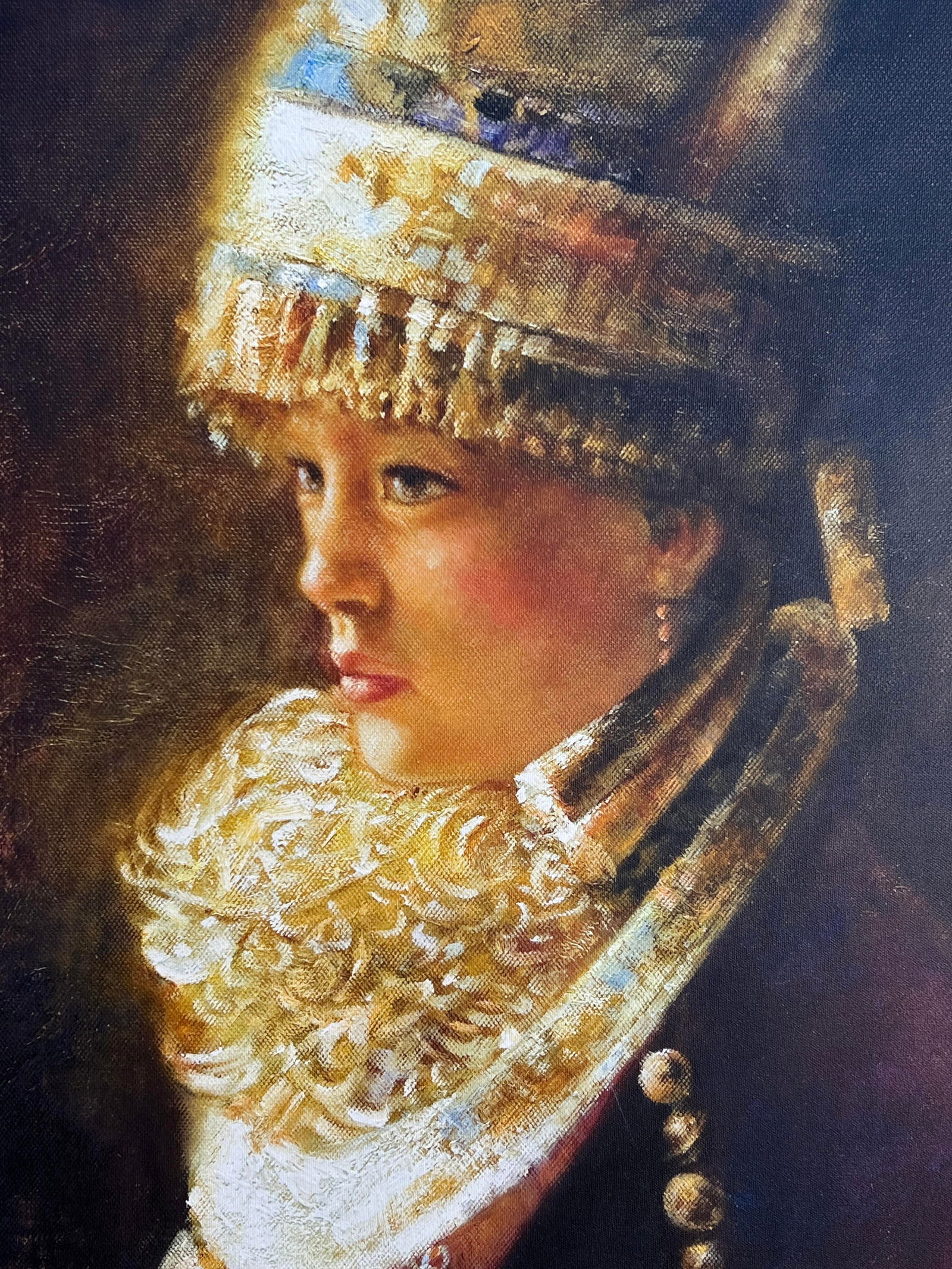 Oil on Canvas, Signed - 2