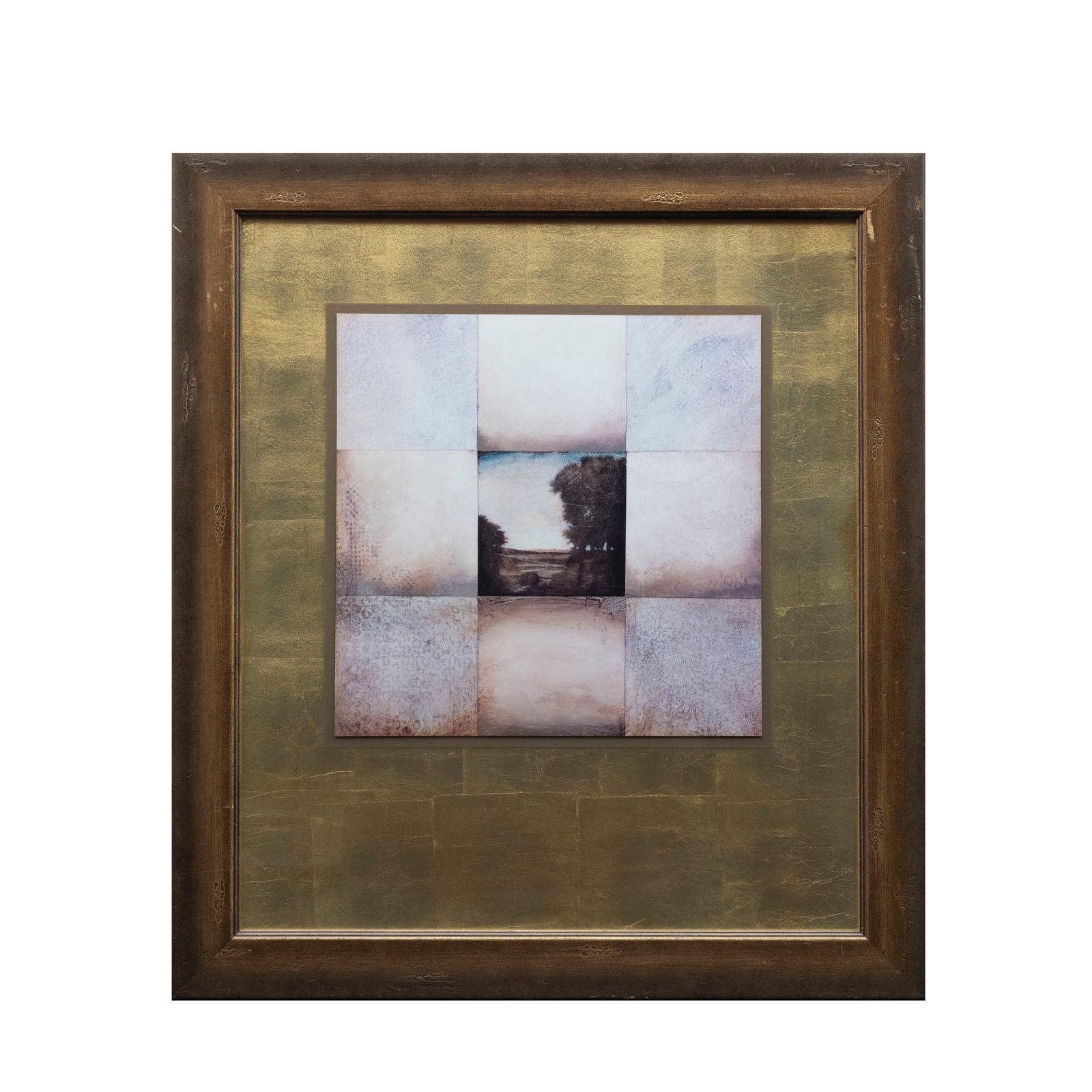 Framed MILTON A BLEIER LANDSCAPE: Framed MILTON A BLEIER LANDSCAPEH: 35 1/4 inches W: 31 1/4 inches