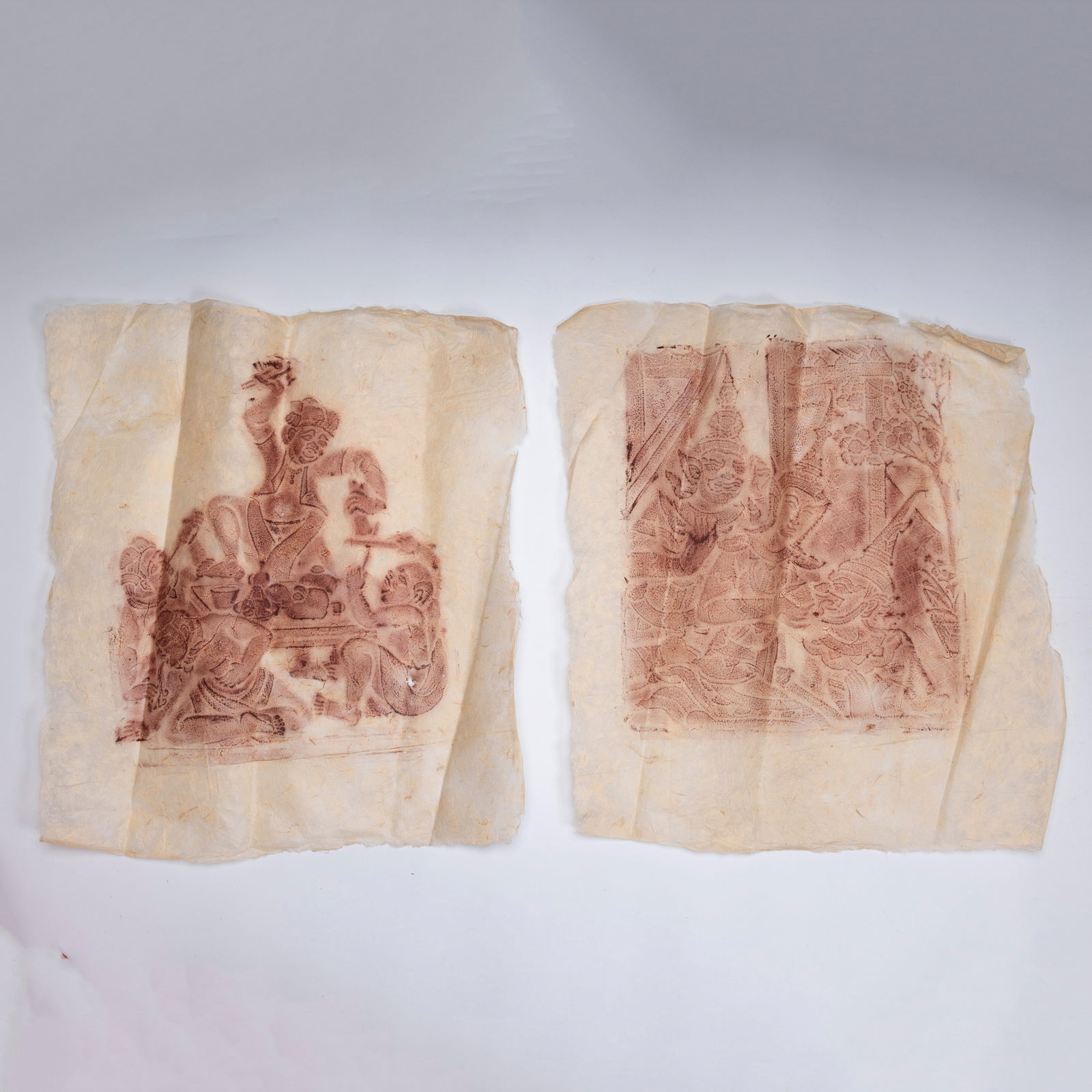 8 Pieces Rudding Mythic Warrior Scenes - 4