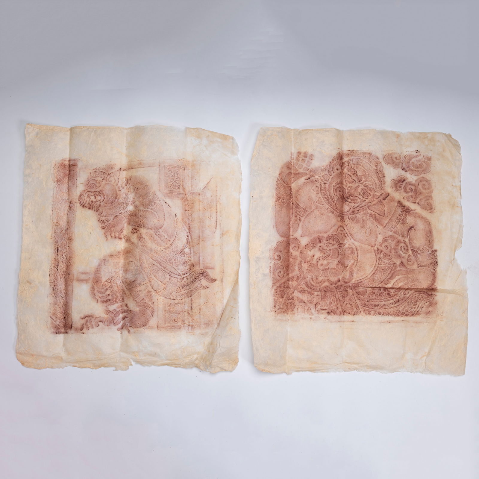 8 Pieces Rudding Mythic Warrior Scenes - 5