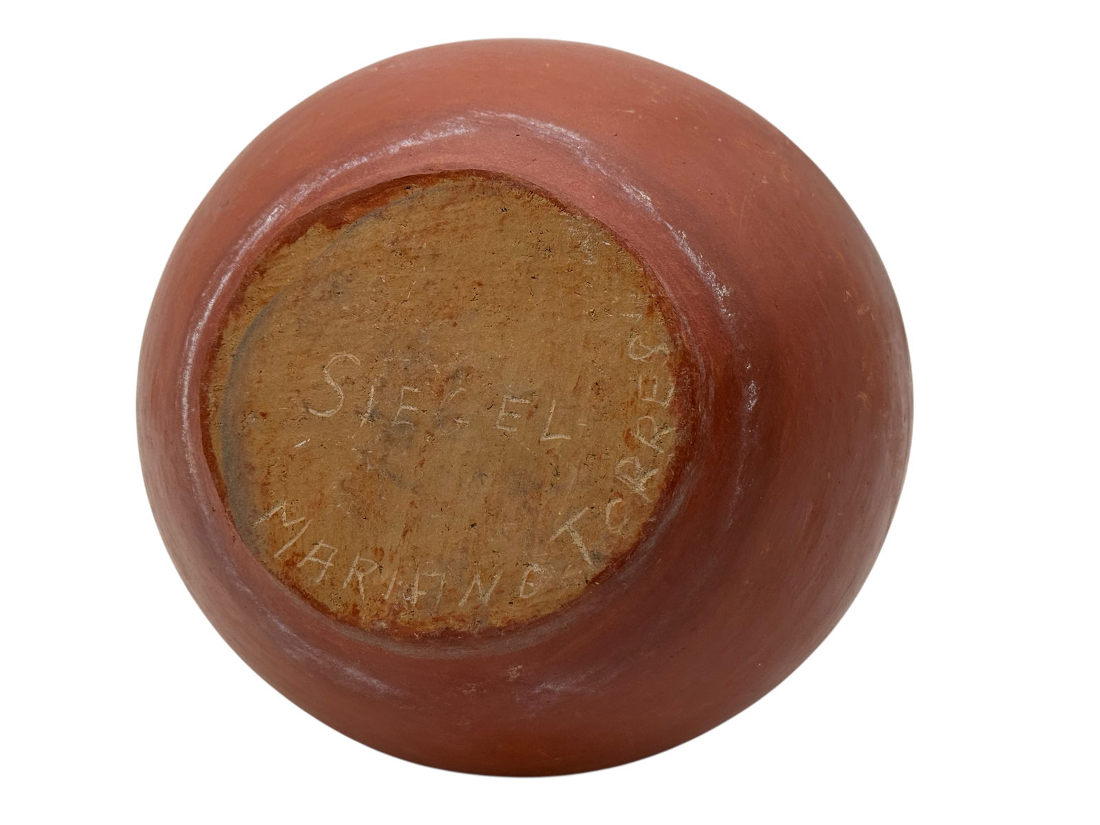 A Red Earthenware Vessel with Double Spouts - 4