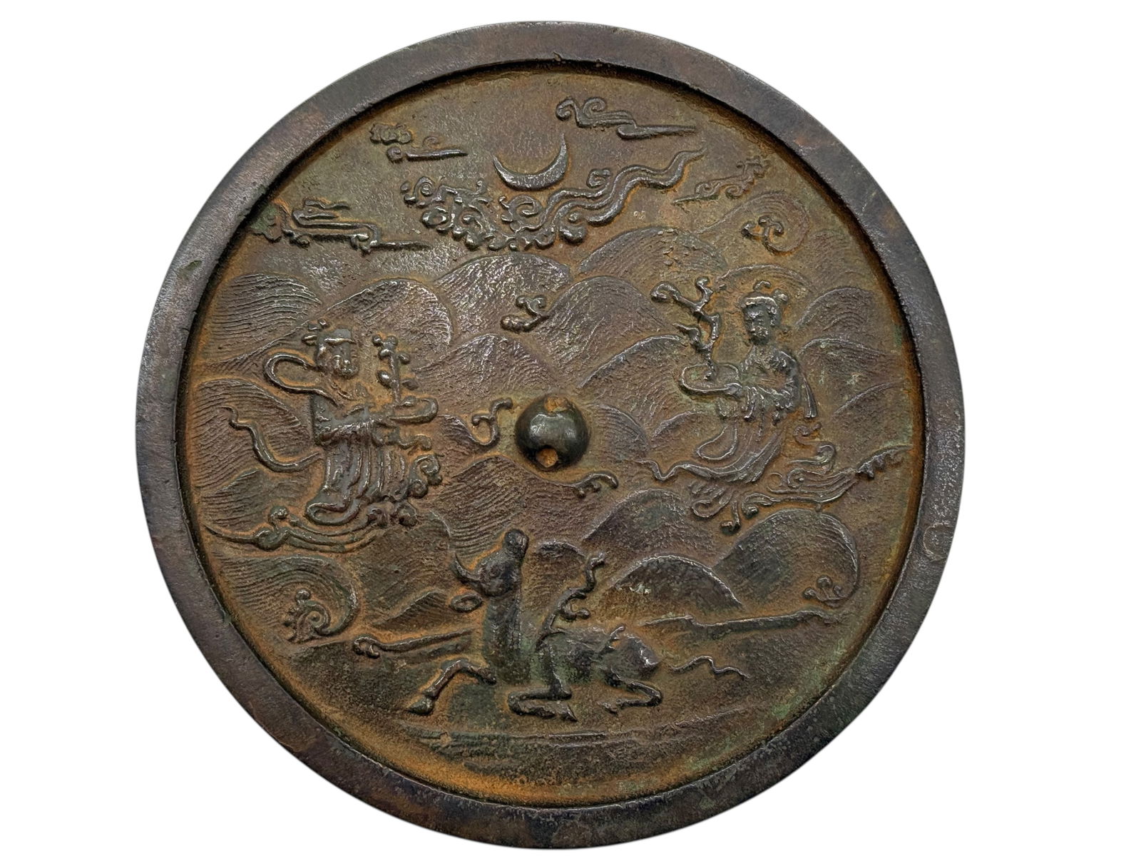 A Chinese Bronze Mirror (1 of 4)