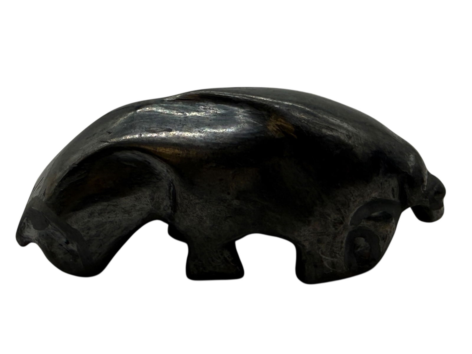 Three Blackware Pottery Jar, Carvings - 10