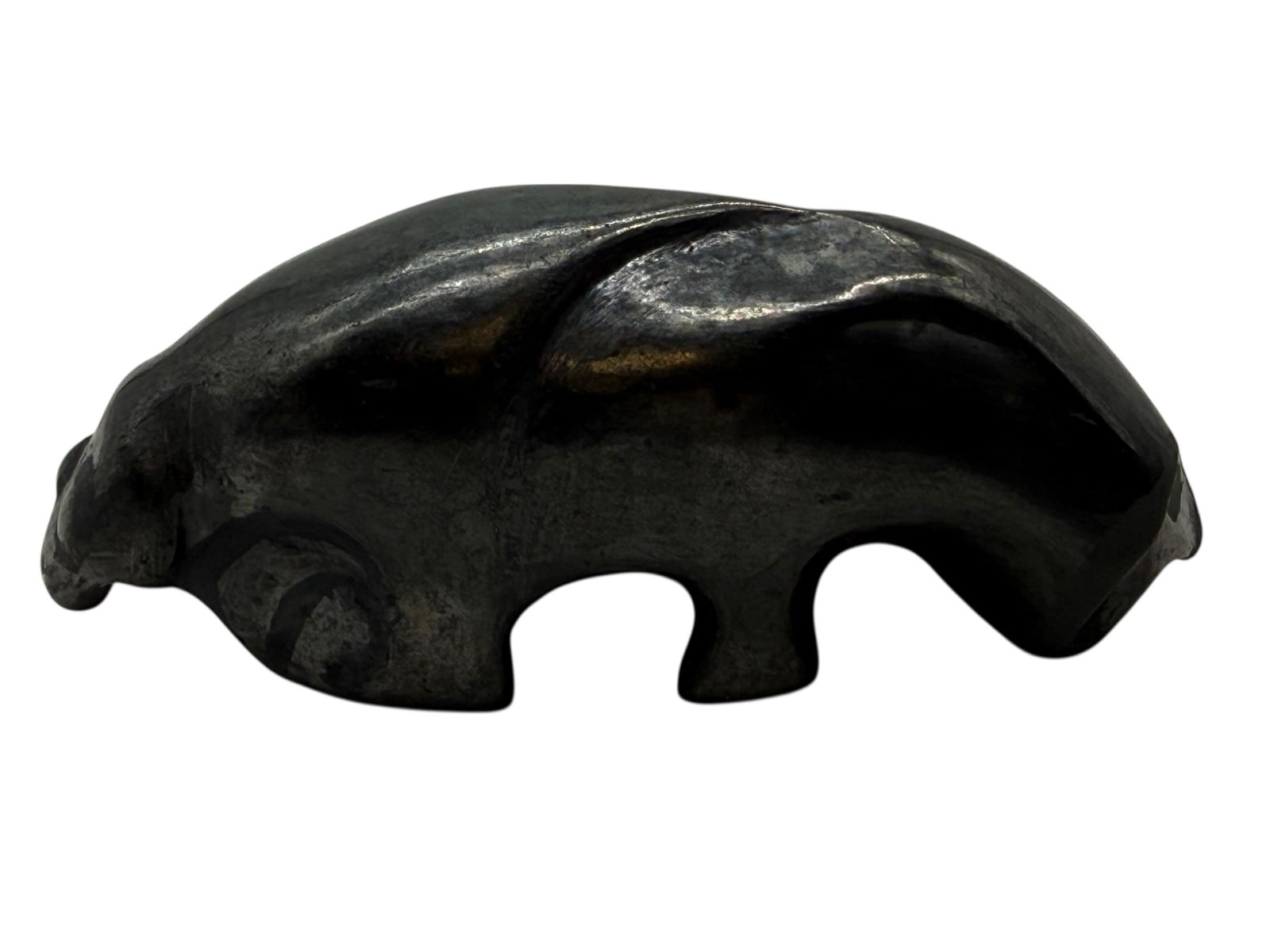 Three Blackware Pottery Jar, Carvings - 8