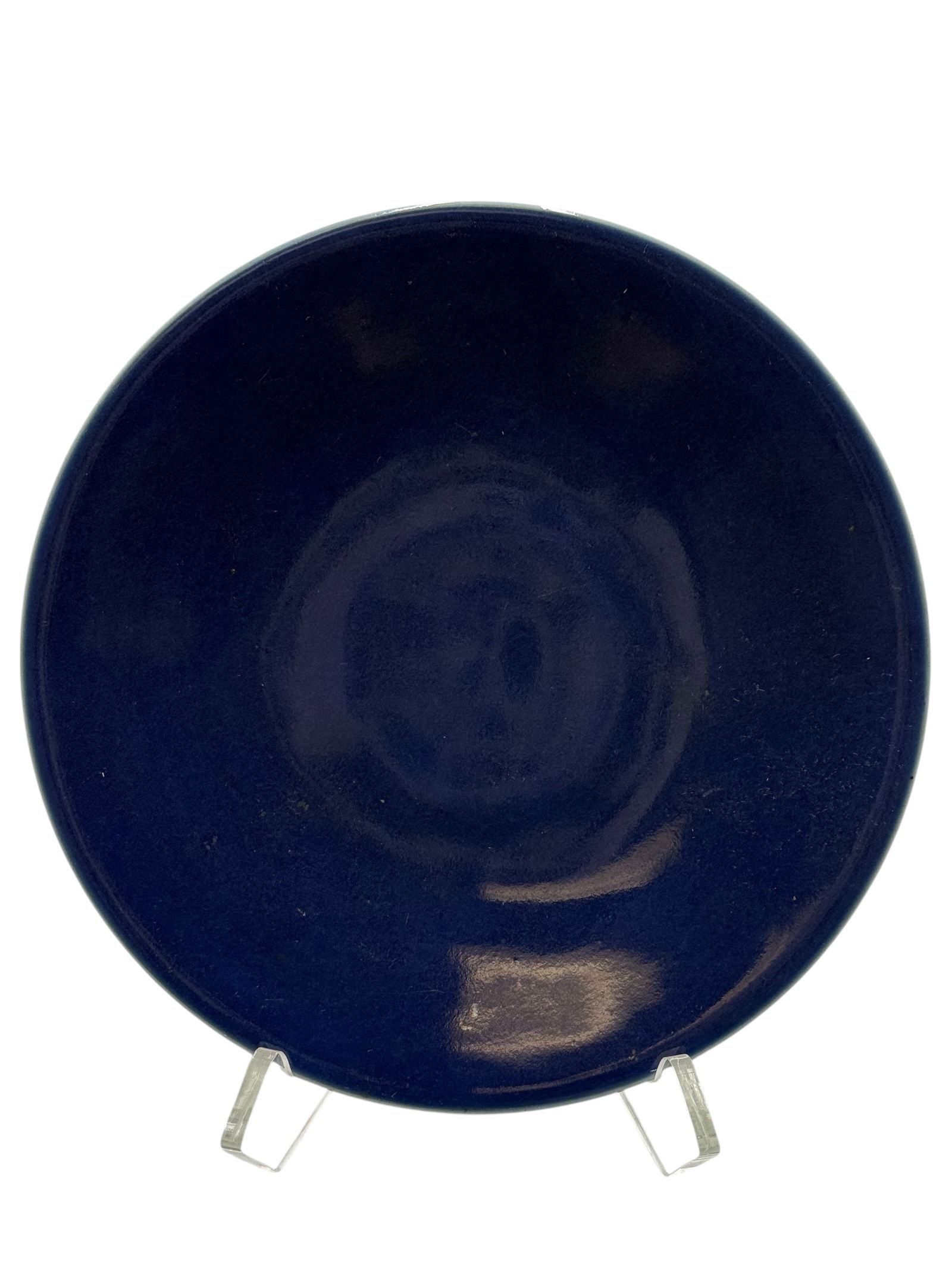 Chinese Cobalt Blue Plate - 2