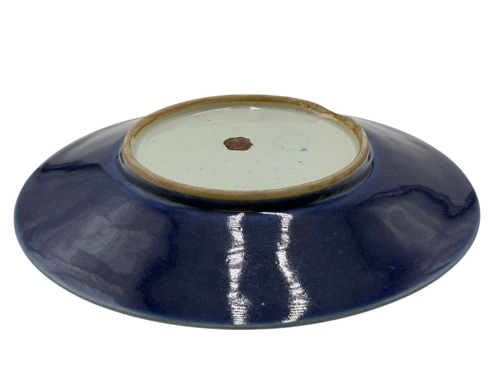 Chinese Cobalt Blue Plate - 3