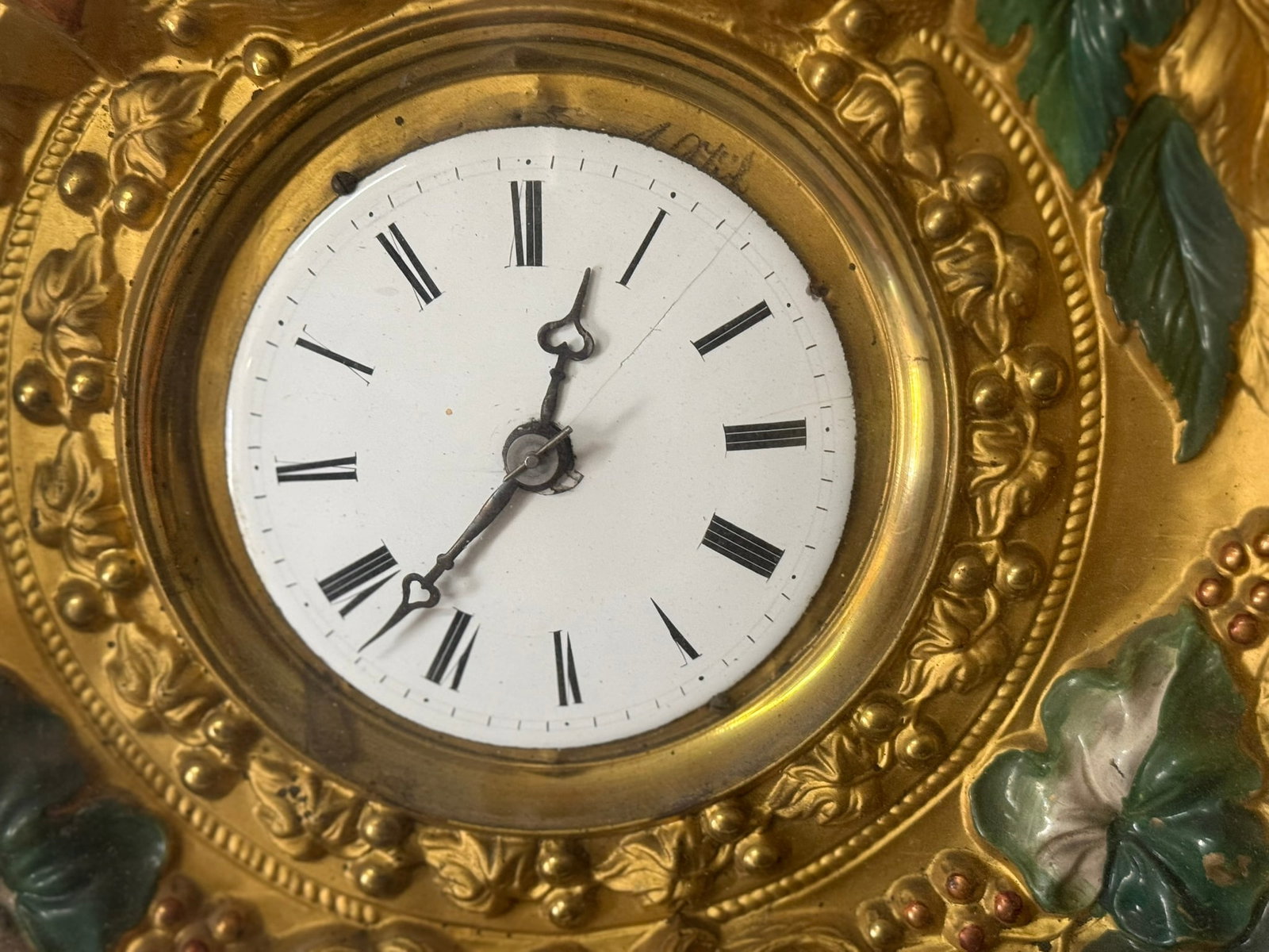 German Black Forest "picture frame" wall clock - 4