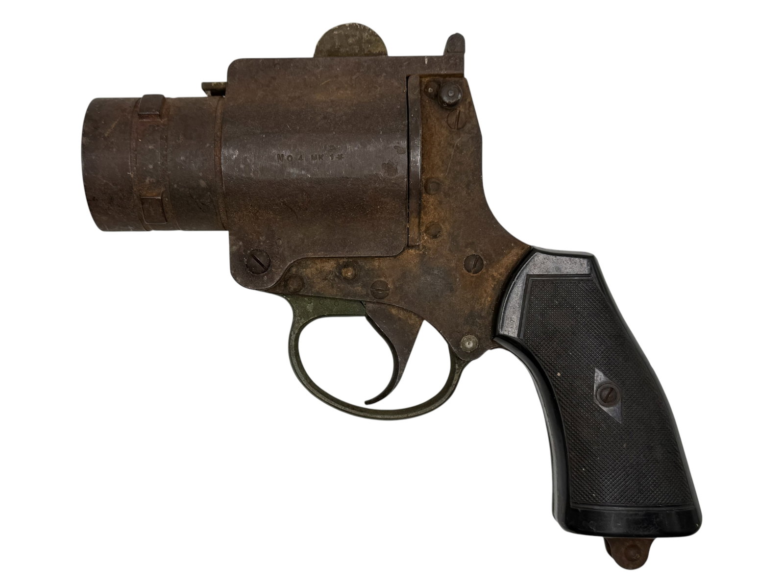 WW2 British Flare Signal flare pistol (1 of 4)