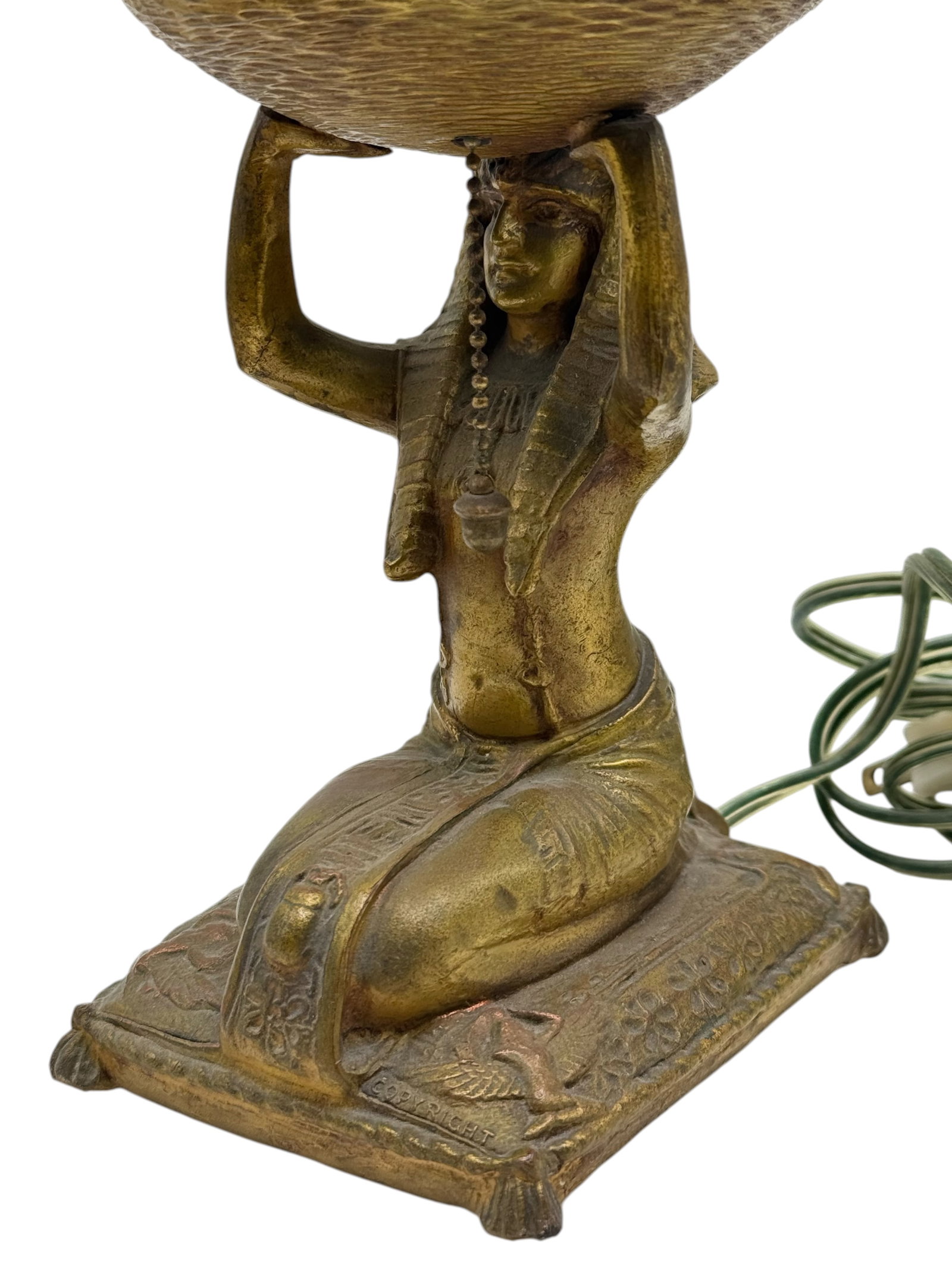 An Egyptian Revival Table Lamp - 6