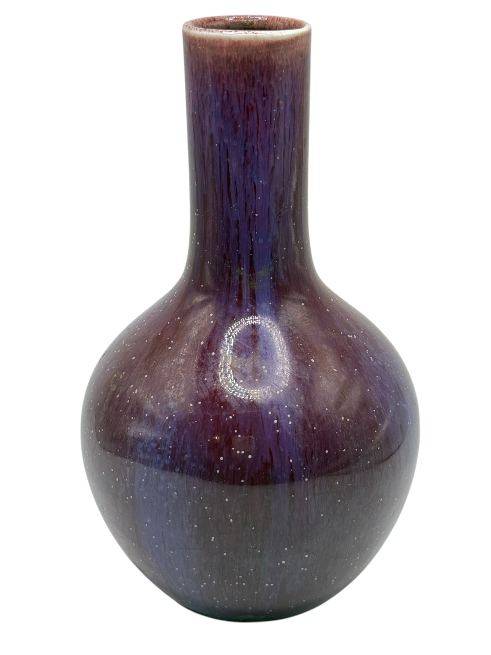 A Chinese Flambé Glazed Bottle Vase (1 of 5)