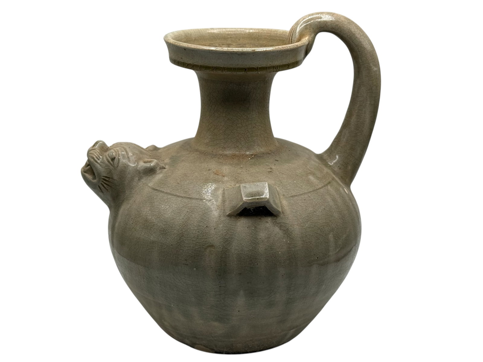 A Chinese Celadon Ewer - 2