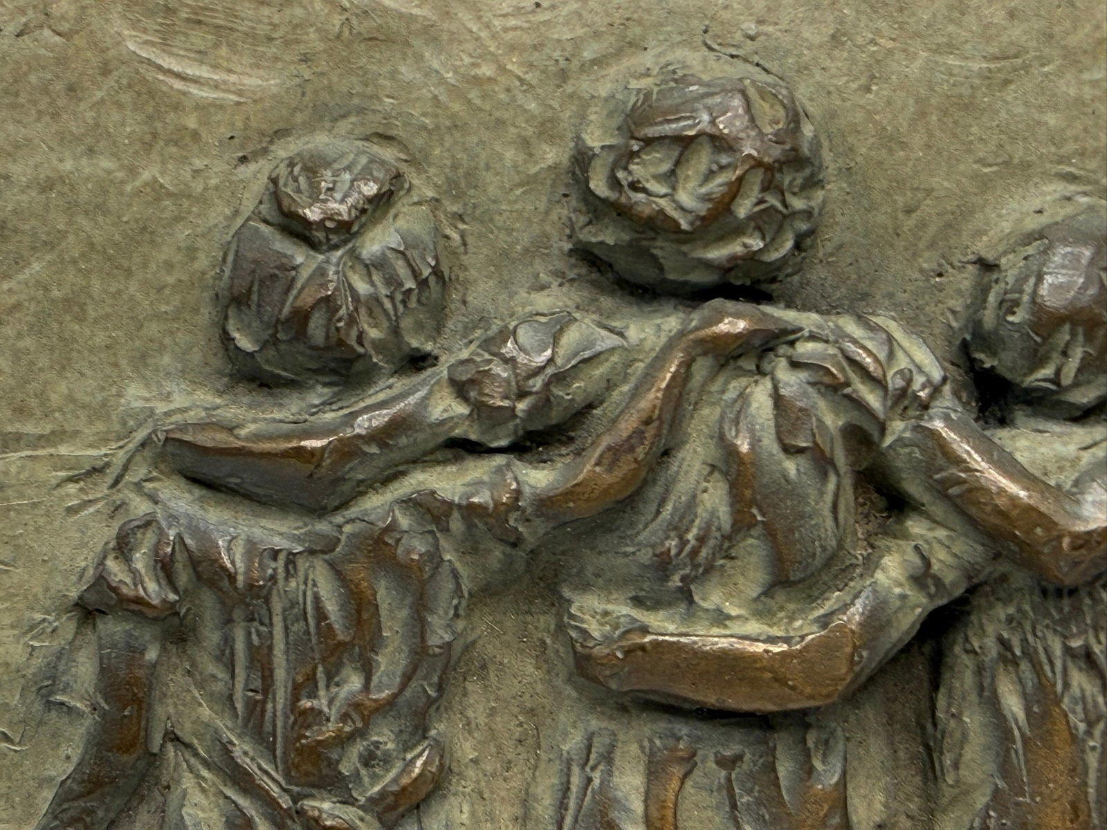 A Bronze Relief Plaque - 4