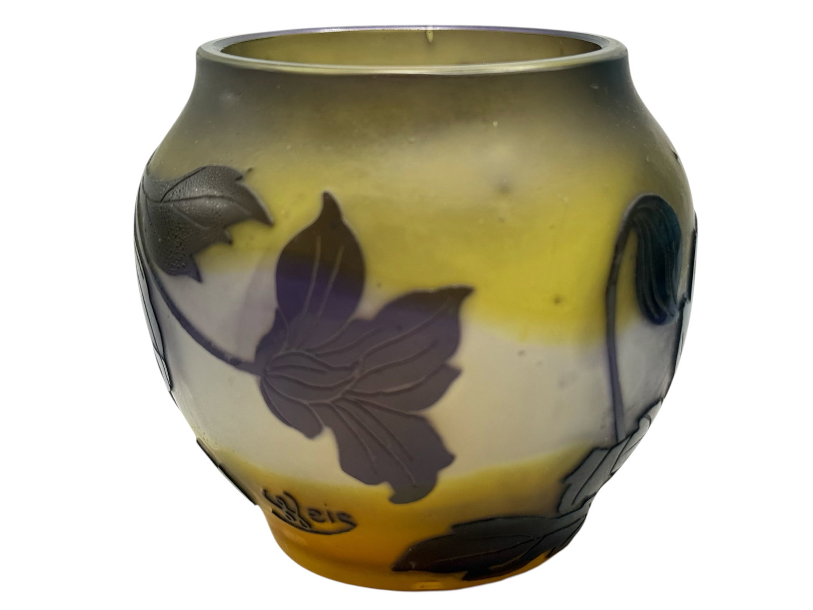 Two Art Glass Vases - 4