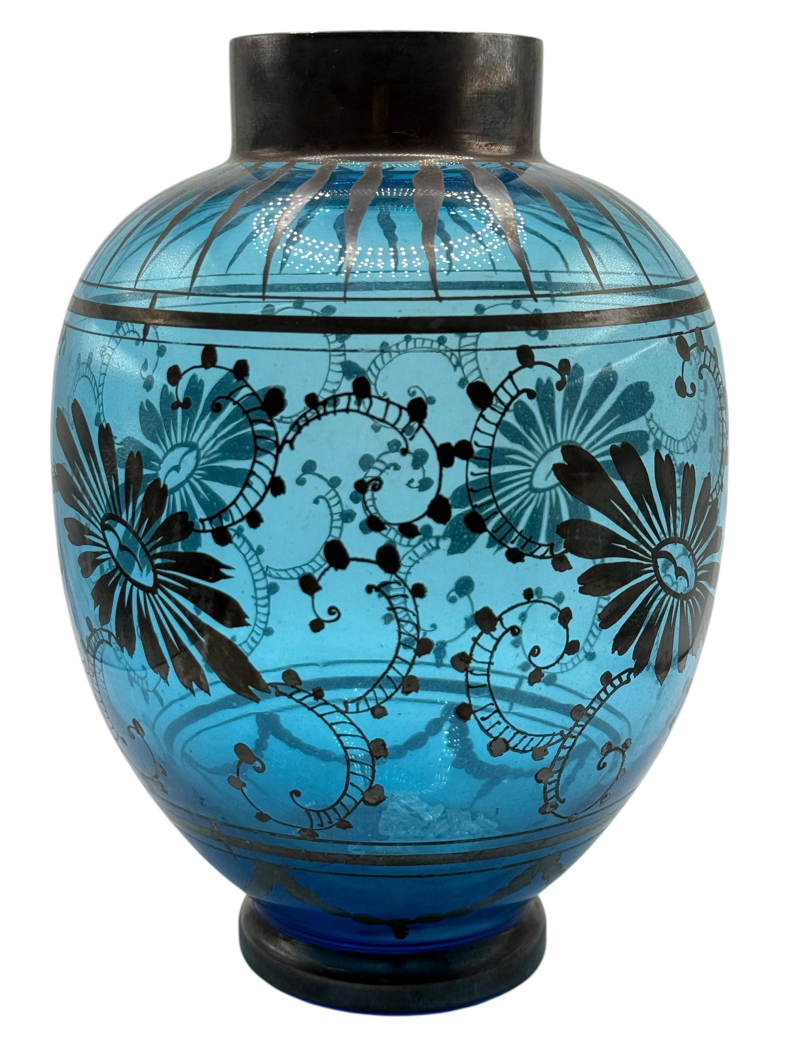 Two Art Glass Vases - 5