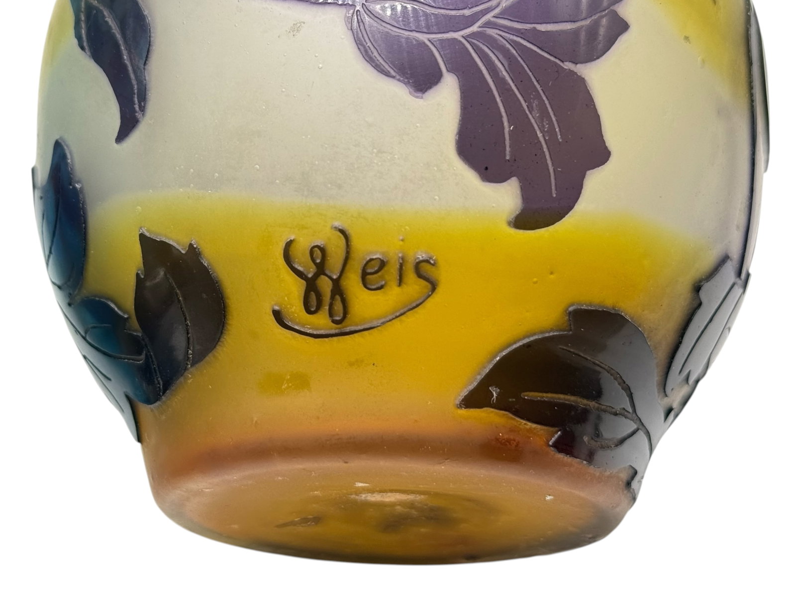 Two Art Glass Vases - 7