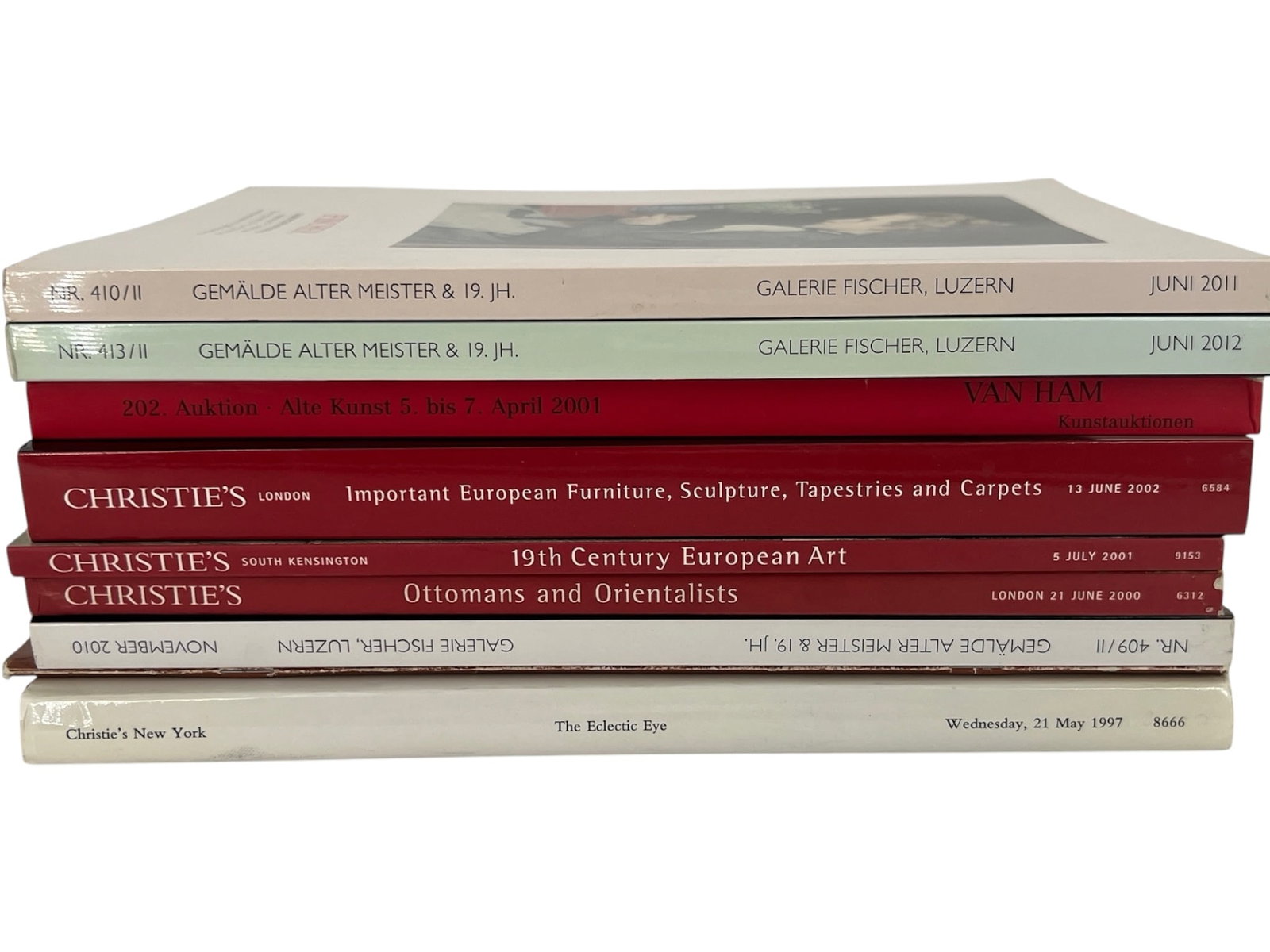 8 European Auction Catalogues (1 of 4)