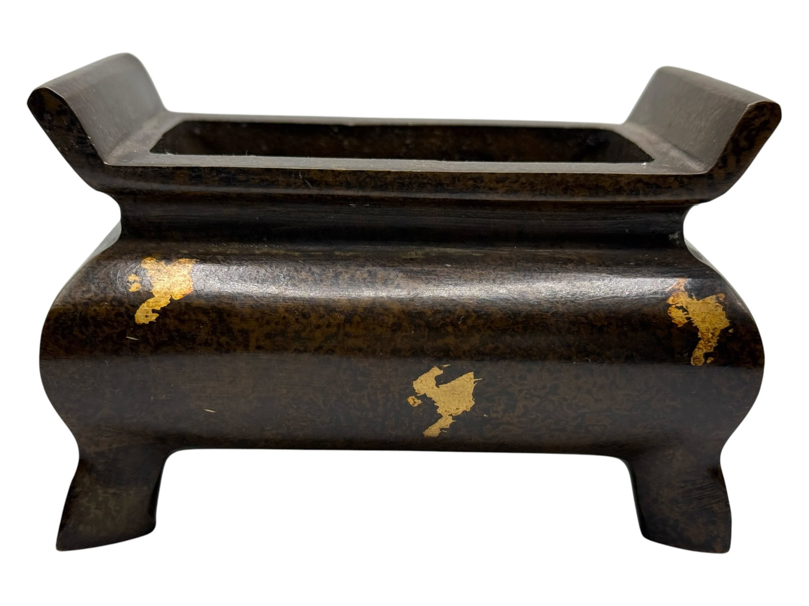 A Chinese bronze rectangular censer - 3