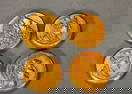 Four ancient Greek portrait coins