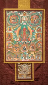 Longevity Buddha Tangka