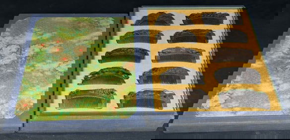 Clear agarwood "Comb" perfect box