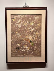 Late Qing Dynasty and Republic of China Yue embroidery is rich and splendid