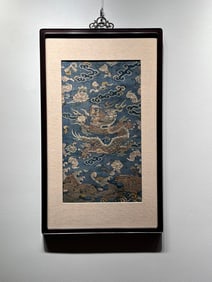 Dragon pattern Kesi of Qing Dynasty