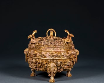 Fried pearl dragon tiger Phoenix ear aromatherapy stove