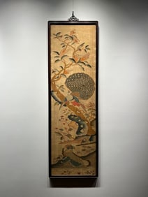 Kesi screen opens wealth in Qing Dynasty