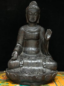 Agarwood Buddha in Qing Dynasty