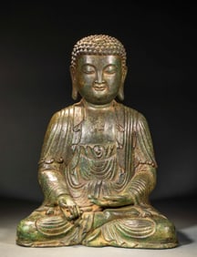 Bronze Buddha of Qing Dynasty