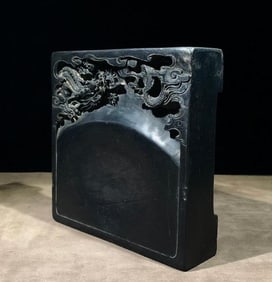 Shenlong inkstone, made of Duan stone