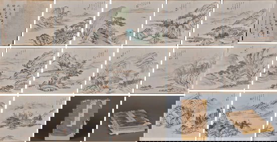 Wang Hui, landscape, album