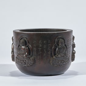 Agarwood Buddha's alms bowl