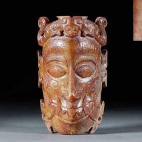 Ancient Jade before Ming Dynasty: Human Face