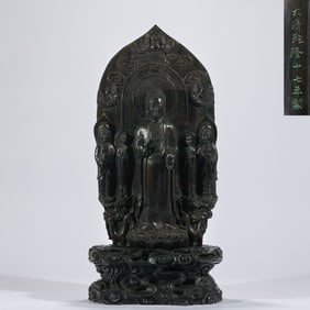 Qing Dynasty: Agarwood, Buddha Statue