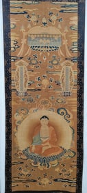 Tibetan Thangka of Sakyamuni Buddha