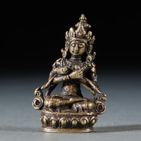 Copper Vajra Hand Bodhisattva Inch Buddha