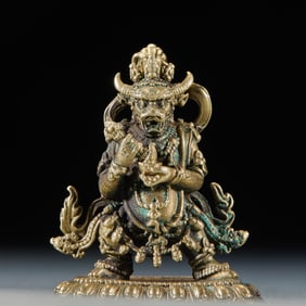Copper Great Vajra Inch Buddha