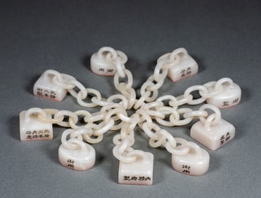 The Neiwufu made nine consecutive seals of Baitian Huangshi