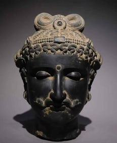 Gandhara Buddha's head