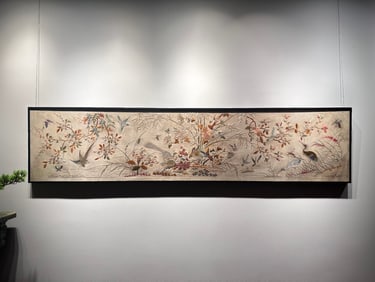 Embroidery of the Late Qing Dynasty and the Republic of China era: "Flourishing Splendor"