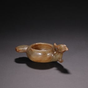 Hetian jade carving washed