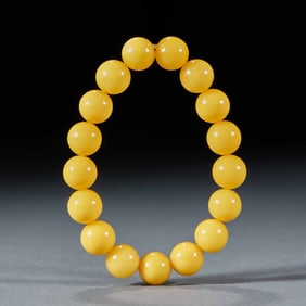 Beaded Bracelet of Amber