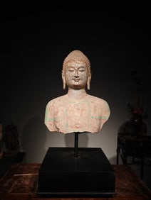 Northern Qi Dynasty Fajie Renzhong Statue from Qingzhou