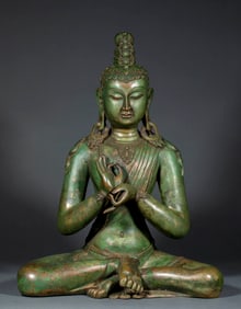 Bronze Longevity Buddha