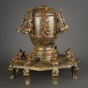 Han Dynasty, bronze Seismograph